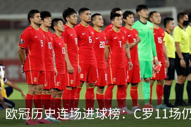 欧冠历史连场进球榜：C罗11场仍领跑，凯恩当前9场紧随其后