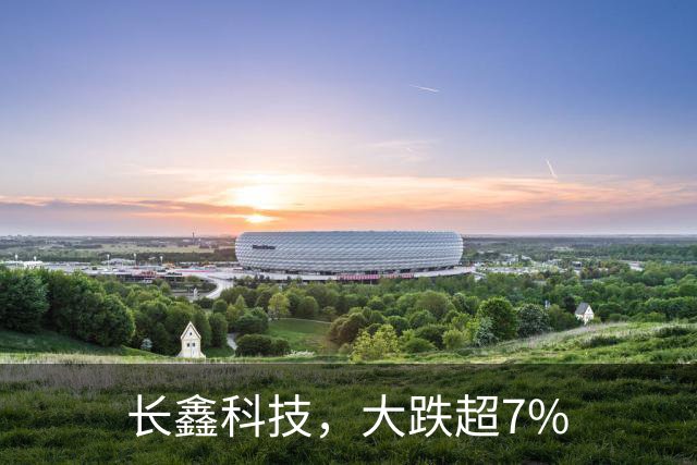 长鑫科技，大跌超7%